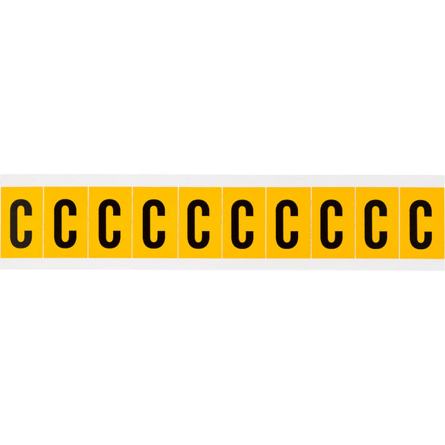 1530 Series Number and Letter Labels