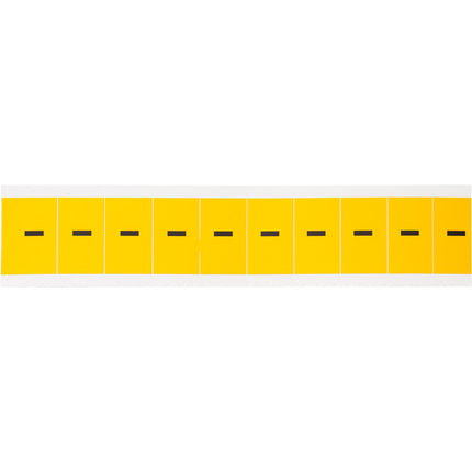 1530 Series Number and Letter Labels
