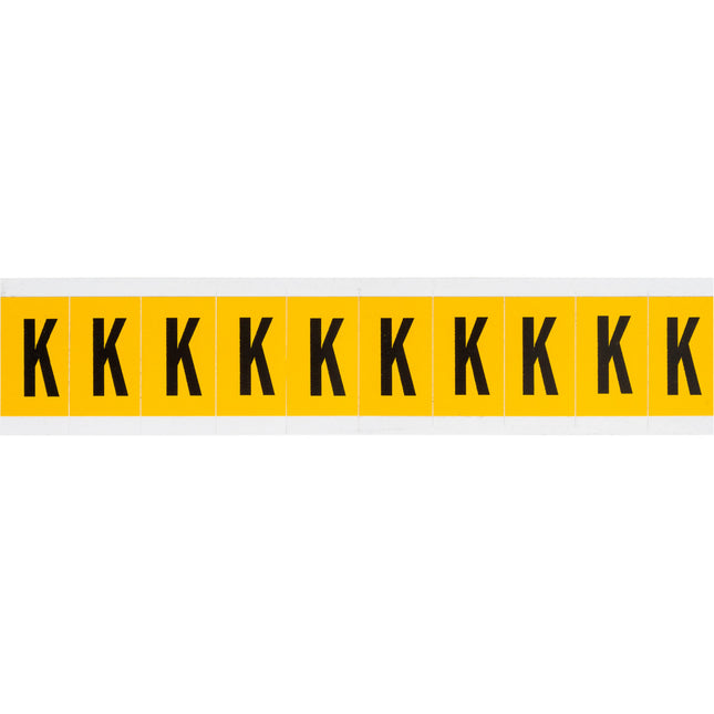 1530 Series Number and Letter Labels