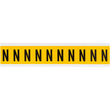 1530 Series Number and Letter Labels