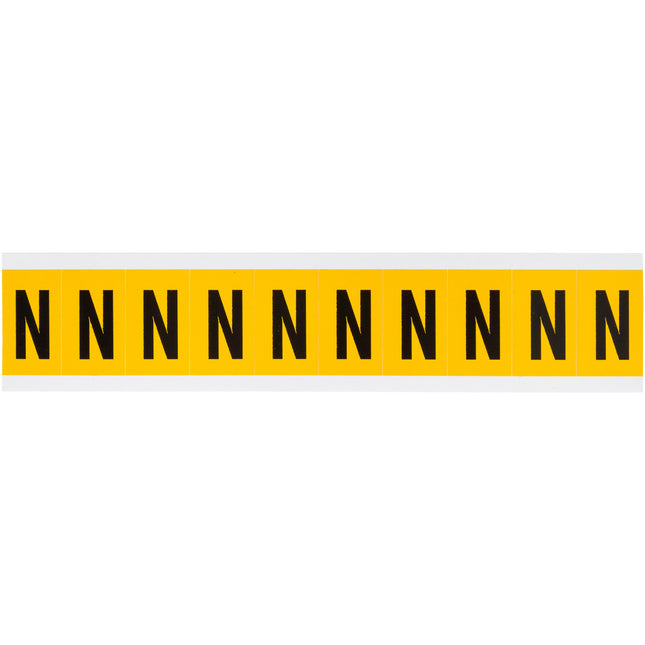 1530 Series Number and Letter Labels