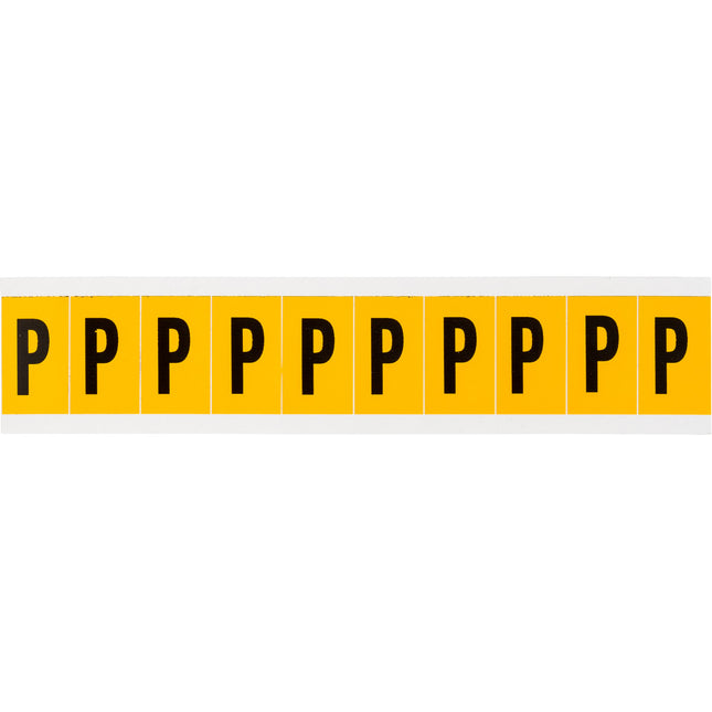1530 Series Number and Letter Labels