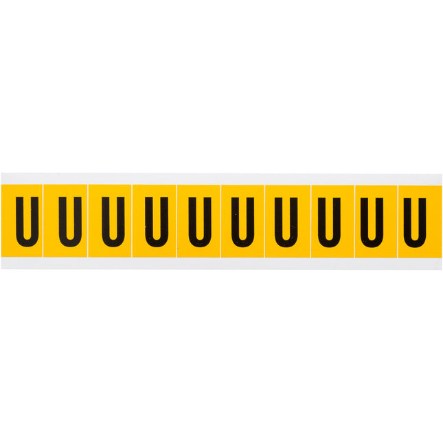 1530 Series Number and Letter Labels