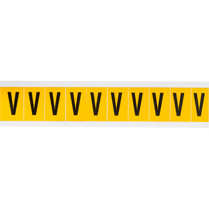 1530 Series Number and Letter Labels