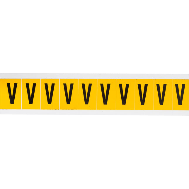 1530 Series Number and Letter Labels