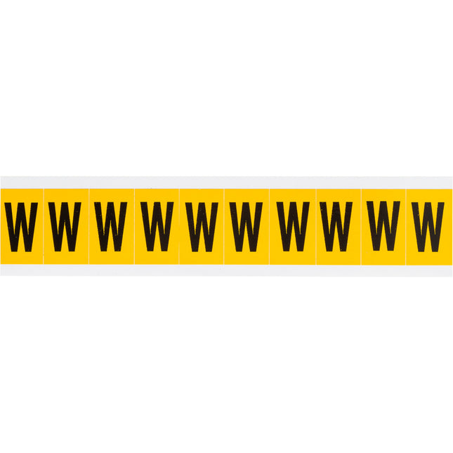 1530 Series Number and Letter Labels