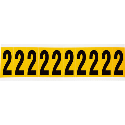 1534 Series Number and Letter Labels