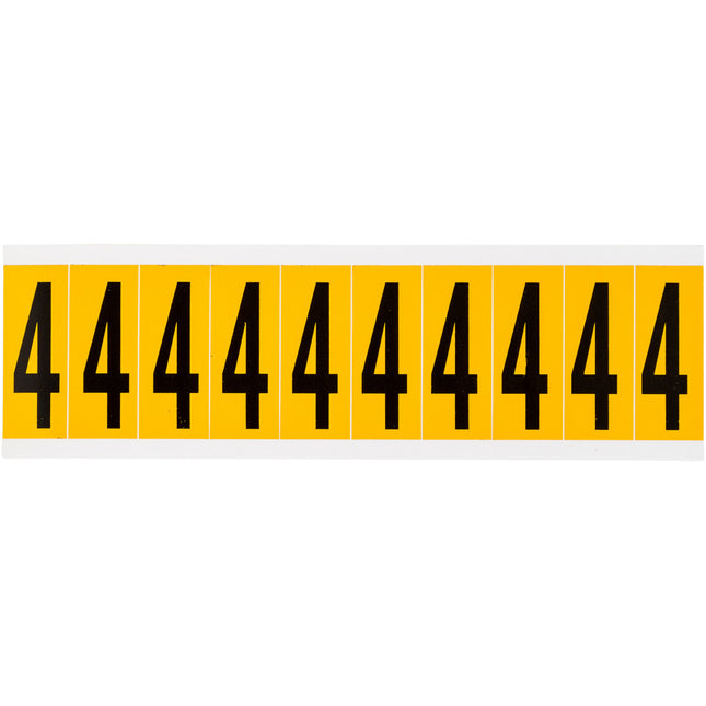 1534 Series Number and Letter Labels