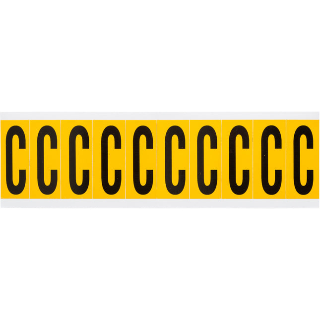 1534 Series Number and Letter Labels