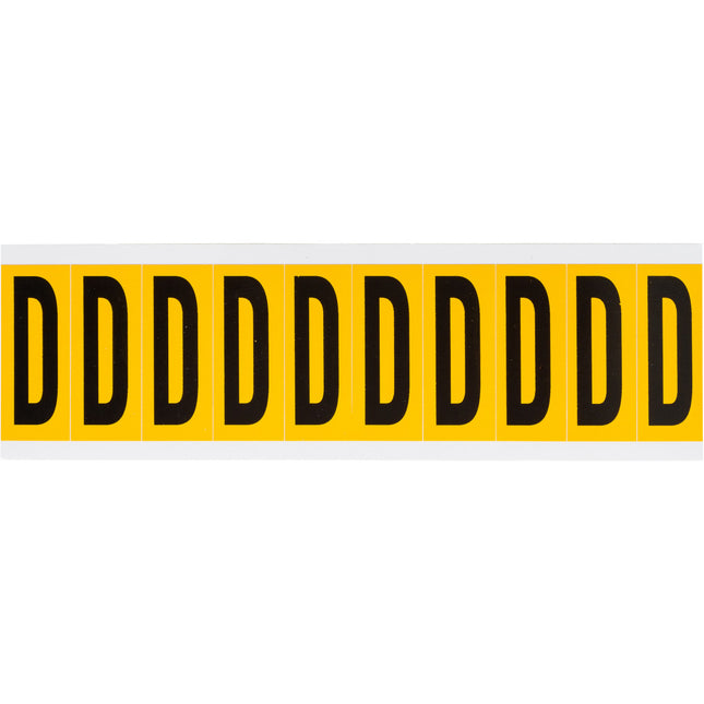 1534 Series Number and Letter Labels