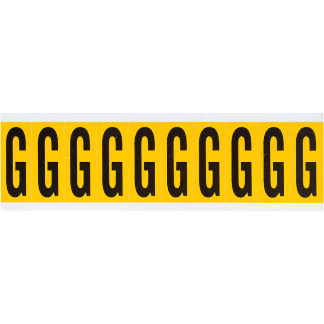 1534 Series Number and Letter Labels
