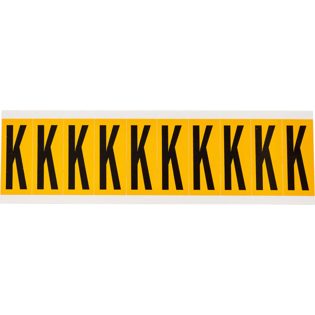 1534 Series Number and Letter Labels