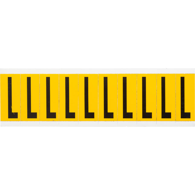 1534 Series Number and Letter Labels