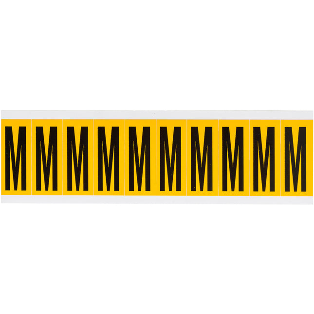 1534 Series Number and Letter Labels