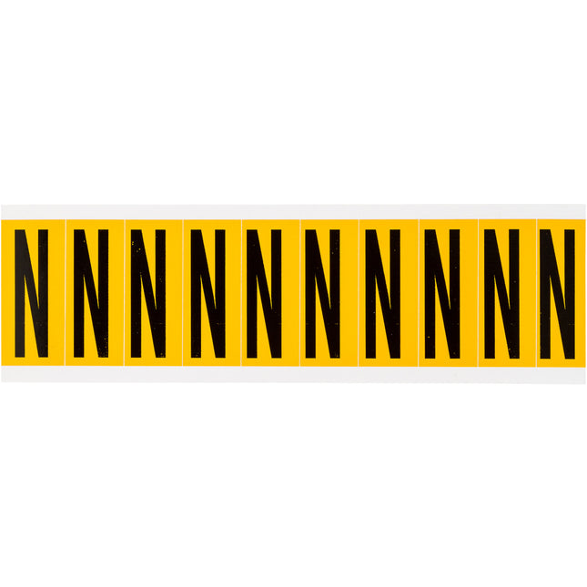 1534 Series Number and Letter Labels