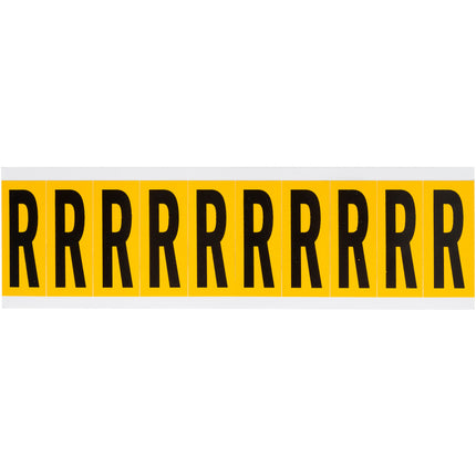1534 Series Number and Letter Labels