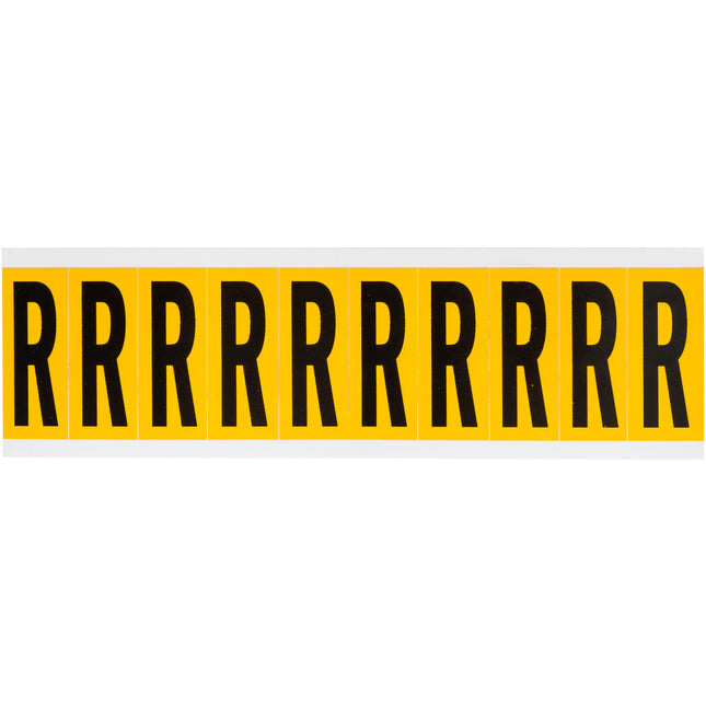 1534 Series Number and Letter Labels