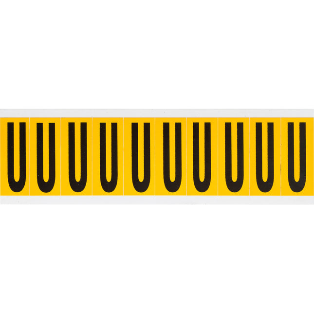 1534 Series Number and Letter Labels