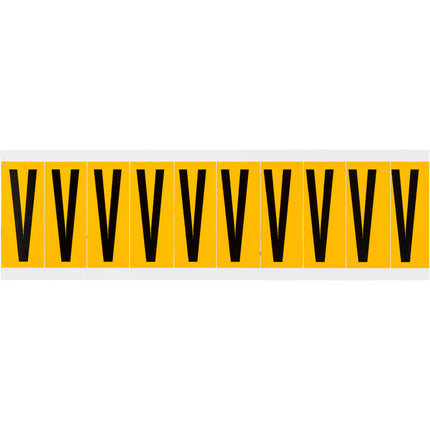 1534 Series Number and Letter Labels