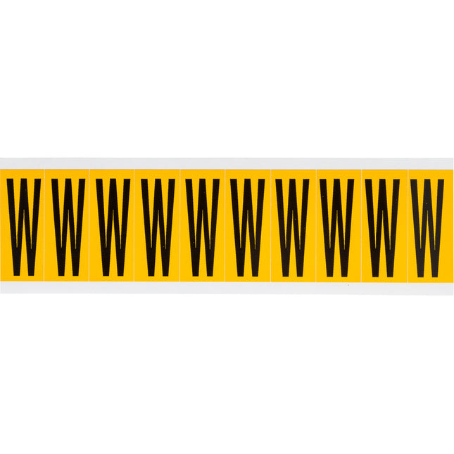 1534 Series Number and Letter Labels
