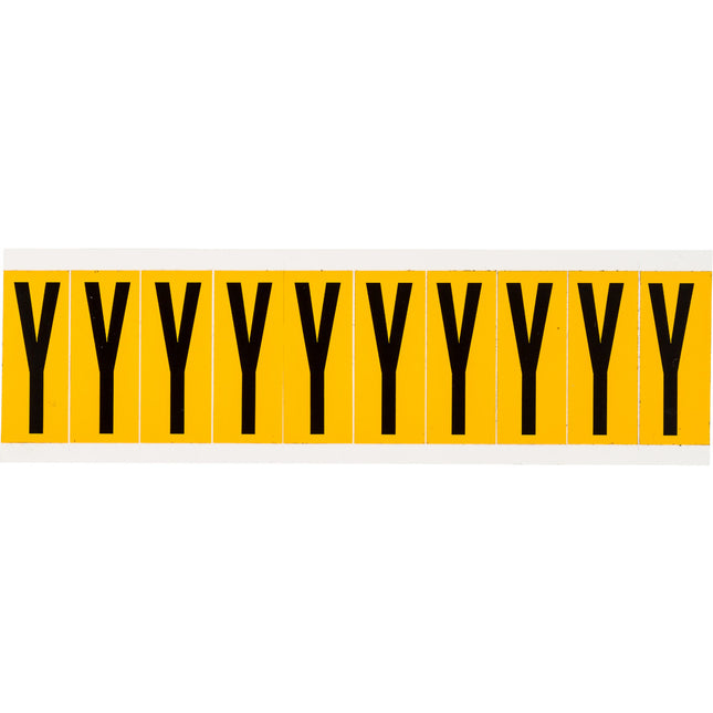 1534 Series Number and Letter Labels