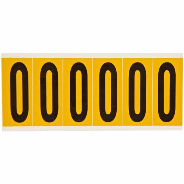 1550 Series Number and Letter Labels