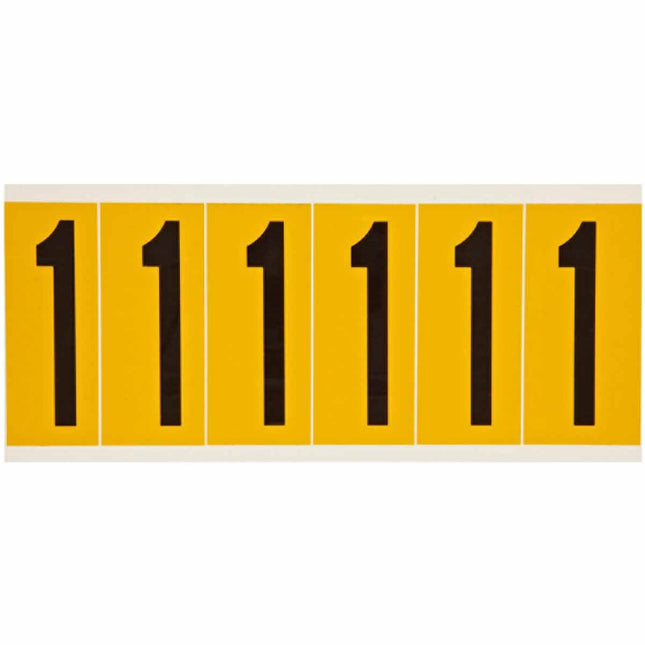 1550 Series Number and Letter Labels
