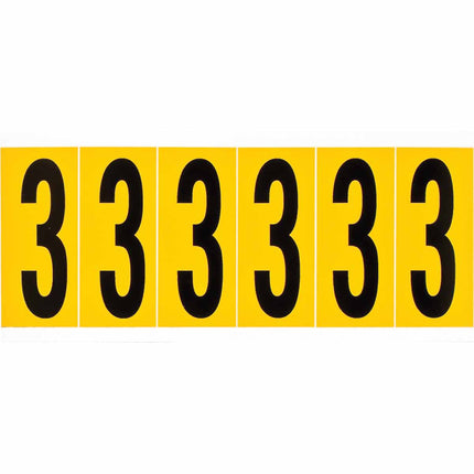 1550 Series Number and Letter Labels