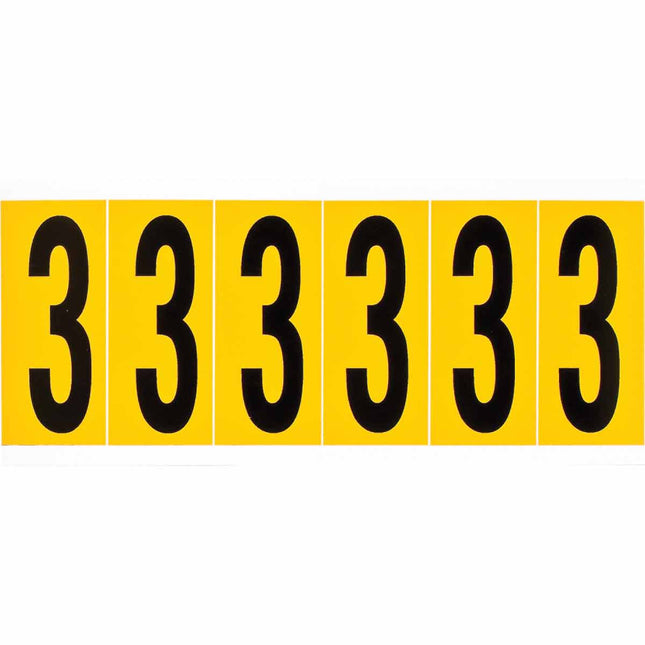 1550 Series Number and Letter Labels