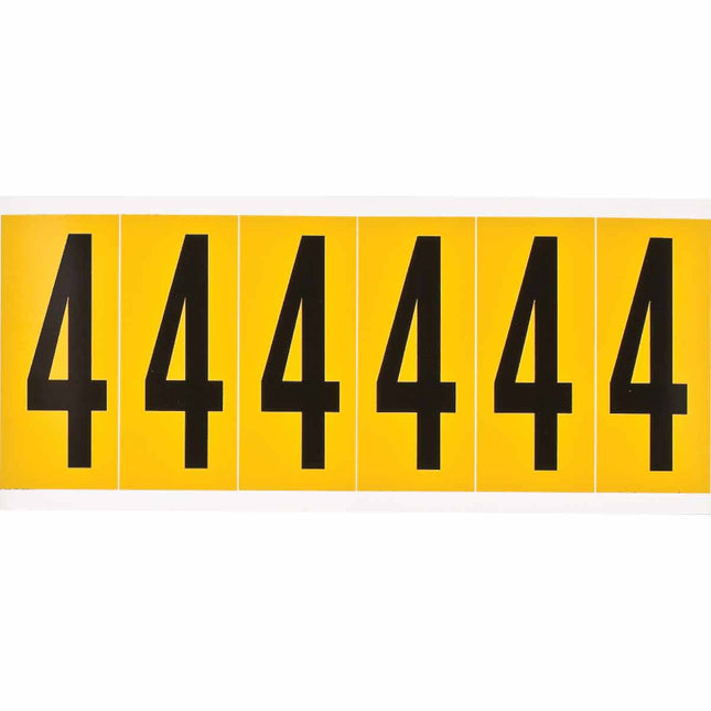 1550 Series Number and Letter Labels