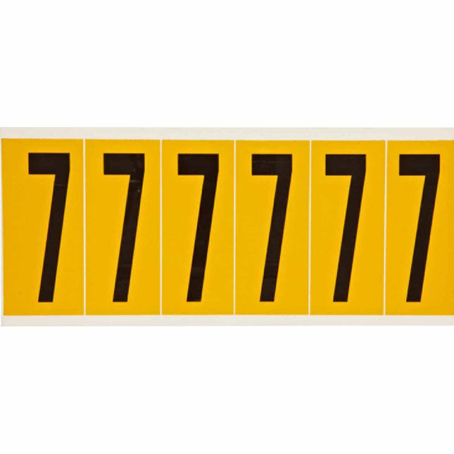 1550 Series Number and Letter Labels