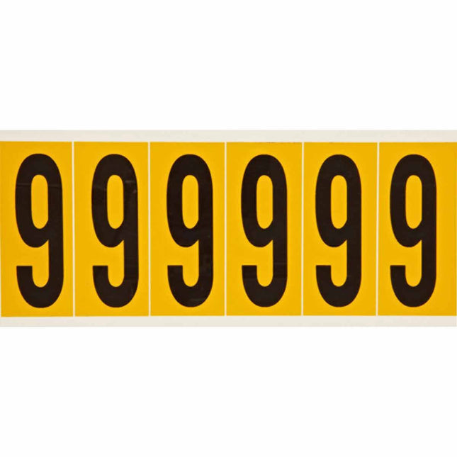 1550 Series Number and Letter Labels