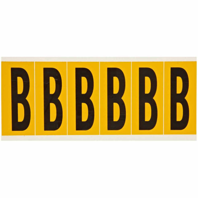 1550 Series Number and Letter Labels
