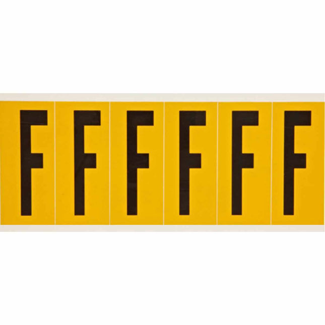 1550 Series Number and Letter Labels