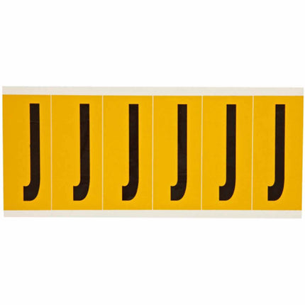 1550 Series Number and Letter Labels