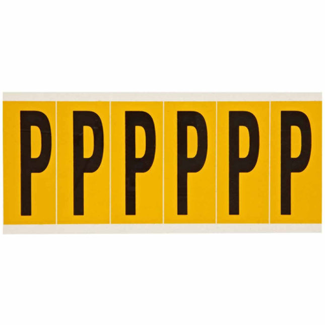 1550 Series Number and Letter Labels