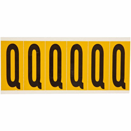 1550 Series Number and Letter Labels