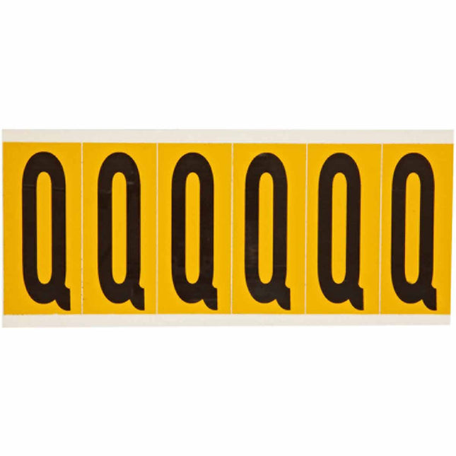 1550 Series Number and Letter Labels