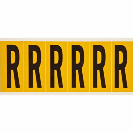 1550 Series Number and Letter Labels