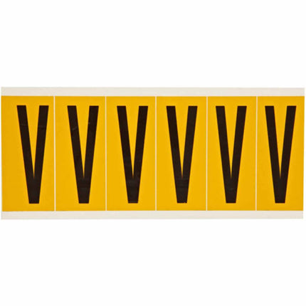 1550 Series Number and Letter Labels