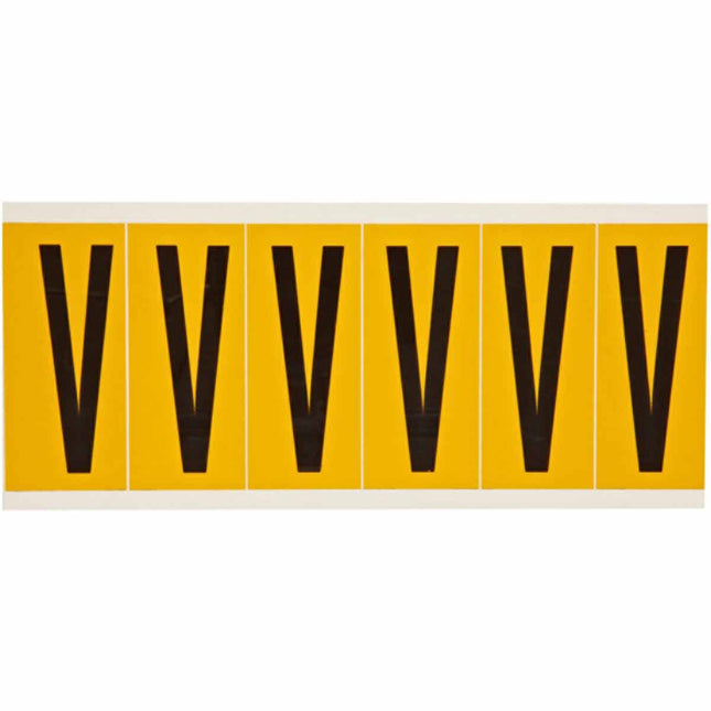 1550 Series Number and Letter Labels