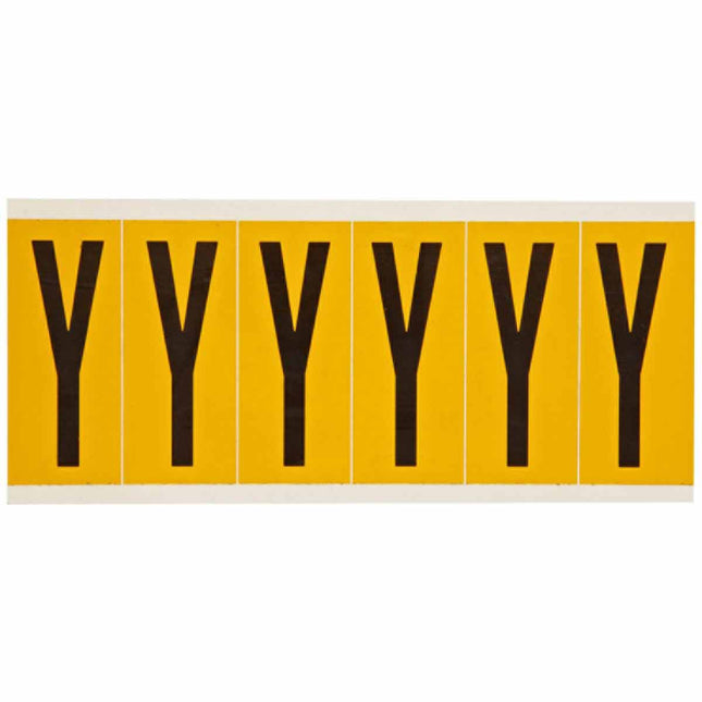 1550 Series Number and Letter Labels