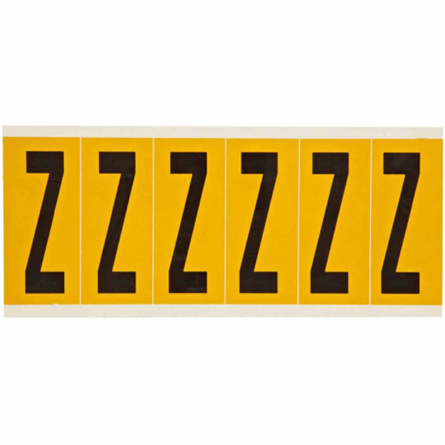 1550 Series Number and Letter Labels