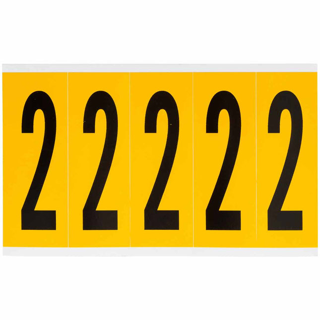 1560 Series Number and Letter Labels