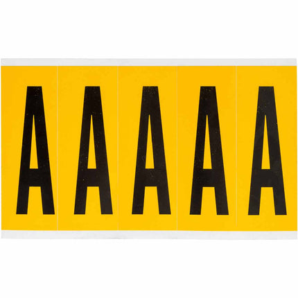 1560 Series Number and Letter Labels