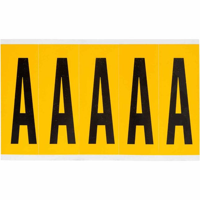 1560 Series Number and Letter Labels