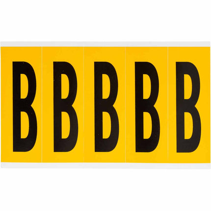 1560 Series Number and Letter Labels