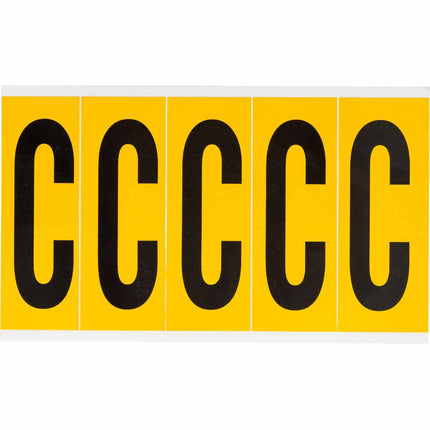 1560 Series Number and Letter Labels
