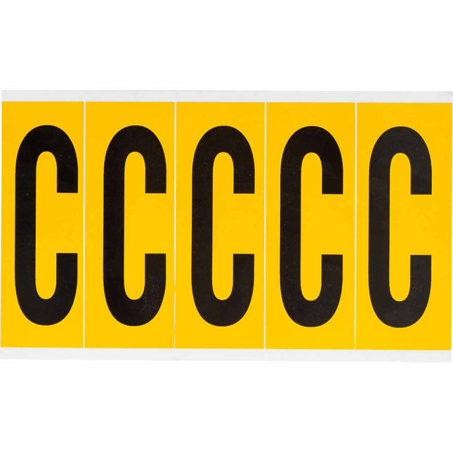 1560 Series Number and Letter Labels