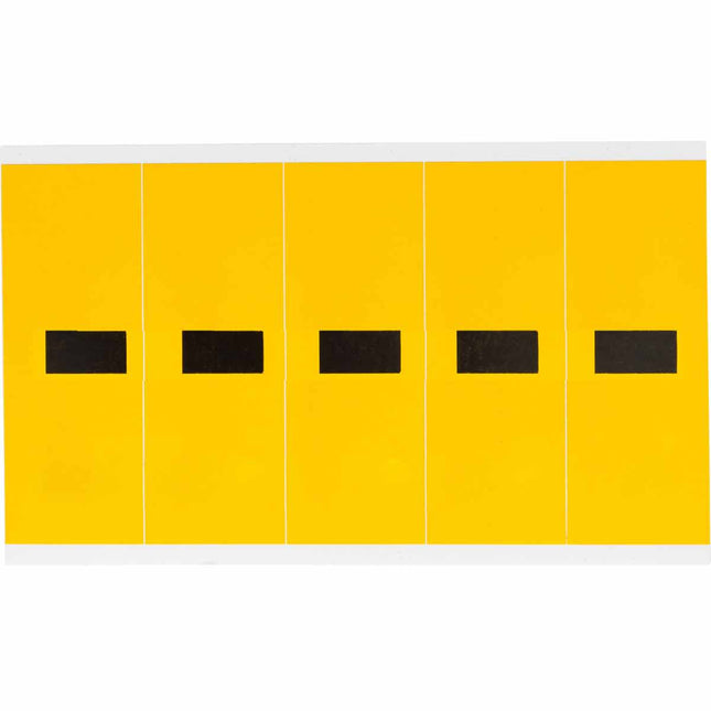 1560 Series Number and Letter Labels